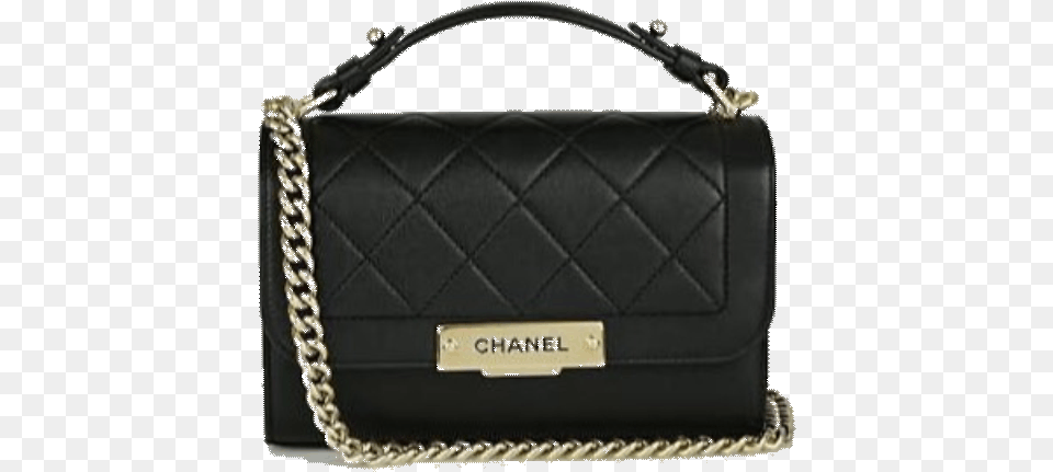 Bolsa Chanel Label Click Flap Shoulder Bag, Accessories, Handbag, Purse Png Image