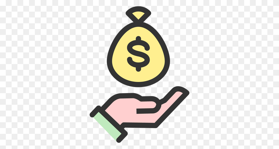 Bolsa De Dinero Captura, Text, Symbol Png