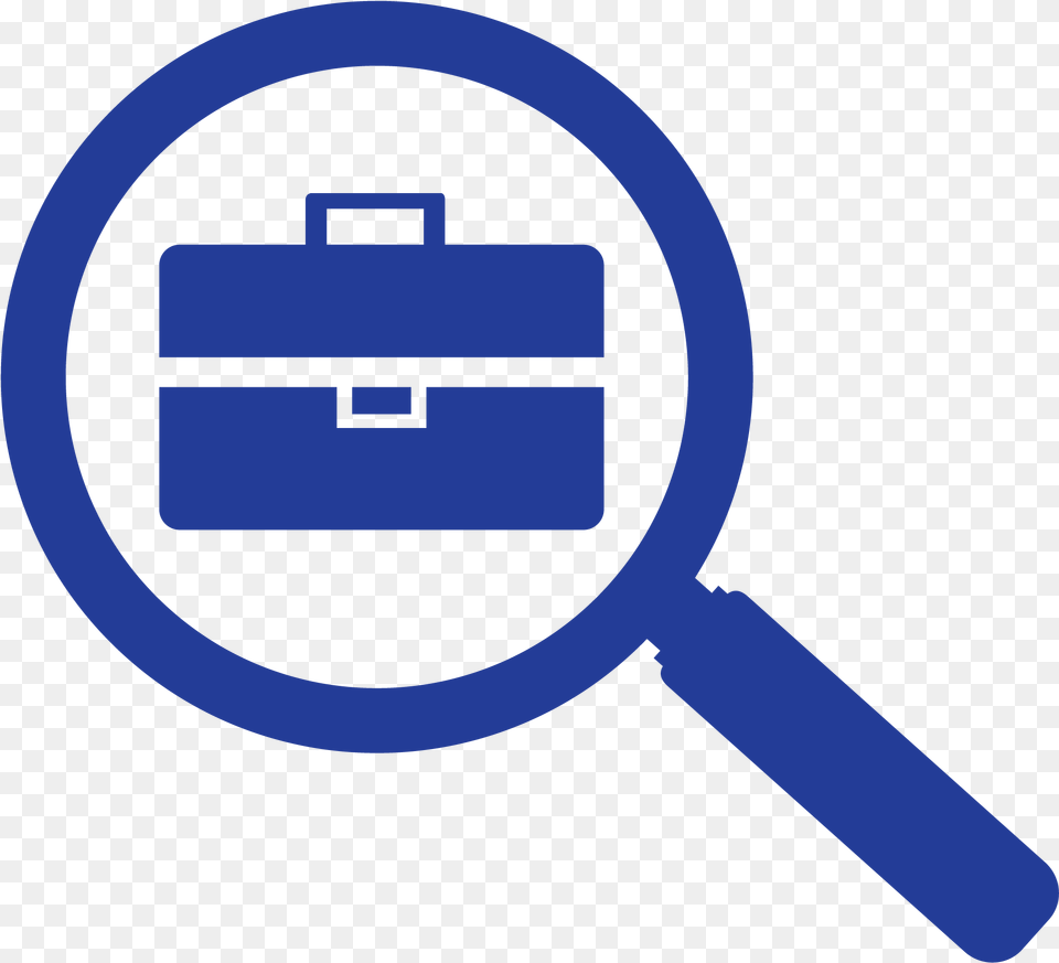 Bolsa De Empleo Icono, Magnifying Free Transparent Png