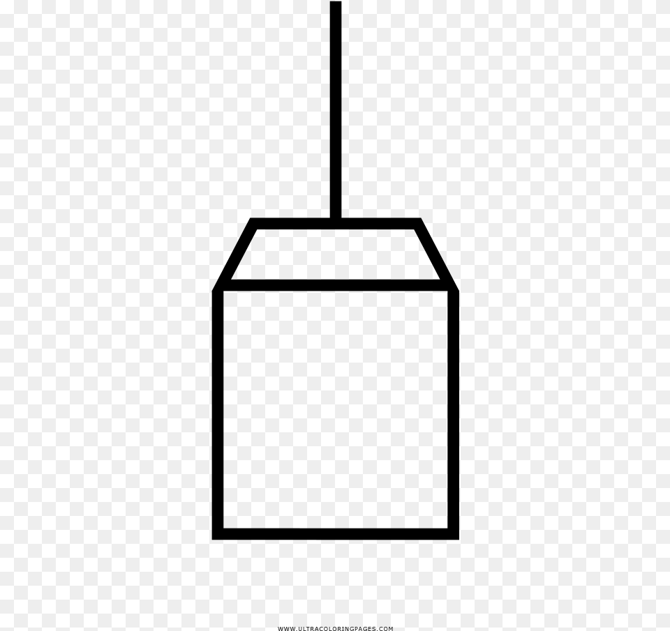 Bolsa De T Pgina Para Colorear Line Art, Gray Png Image