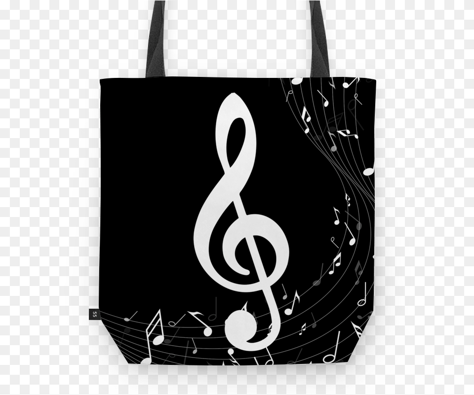 Bolsa Notas Musicais De Wesley Bolsa Do Stranger Things, Bag, Accessories, Handbag, Tote Bag Free Transparent Png