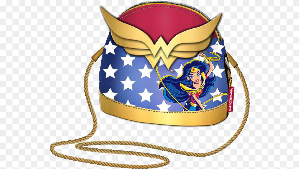 Bolso De Wonder Woman Dc Superhero Girls Bag, Accessories, Handbag, Clothing, Hat Free Png Download