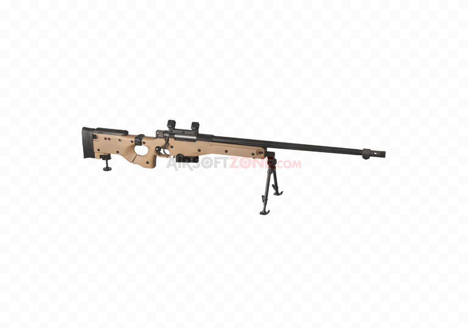 Bolt Action Sniper Rifle Desert Firearm, Gun, Weapon Free Png Download