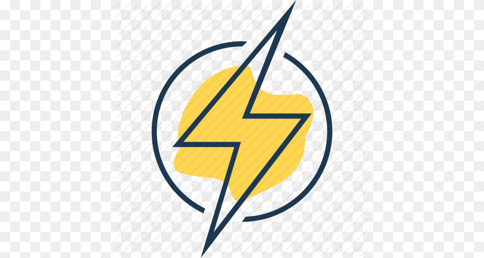 Bolt Charge Electricity Flash Lightning Power Source Icon, Symbol, Logo, Leaf, Plant Free Png