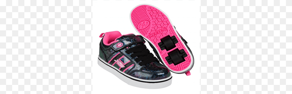Bolt Plus Heelys Black Hologram Pink Heelys X2 Bolt Plus Schuhe Schwarz Hologram Pink, Clothing, Footwear, Shoe, Sneaker Free Png Download