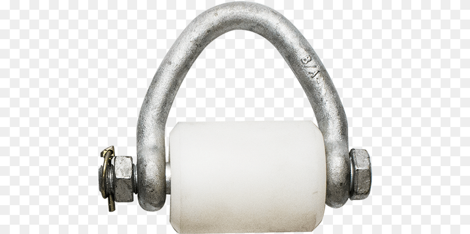 Bolt Style Web Shackle With Spool Clamp, Paper, Towel Free Png