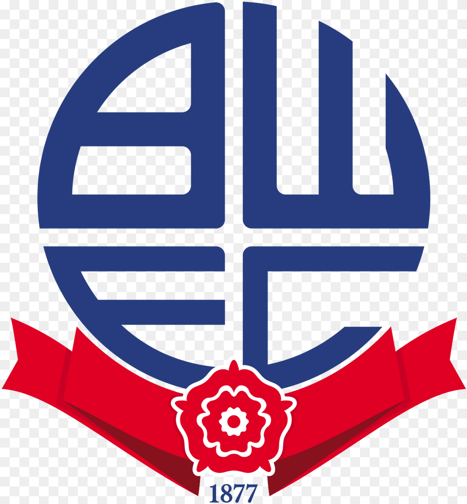 Bolton Wanderers F Bolton Logo Pes, Emblem, Symbol Png