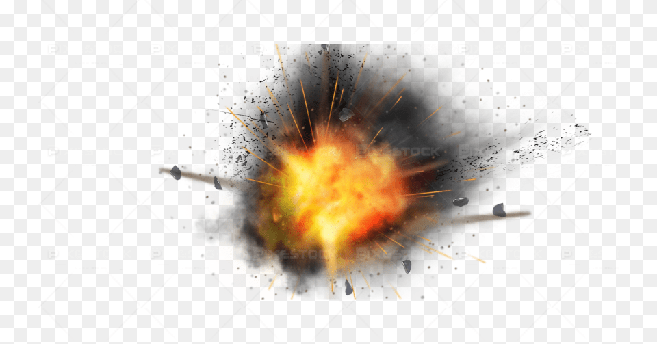 Bomb Blast Background, Fire, Flame, Flare, Light Free Png