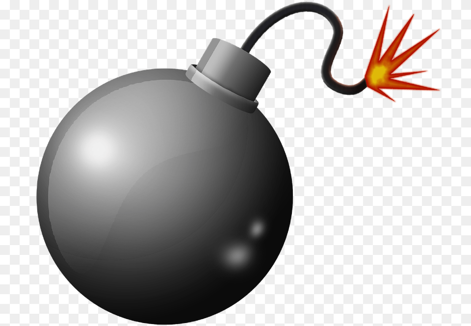 Bomb Bomb About To Explode, Ammunition, Weapon Png Image