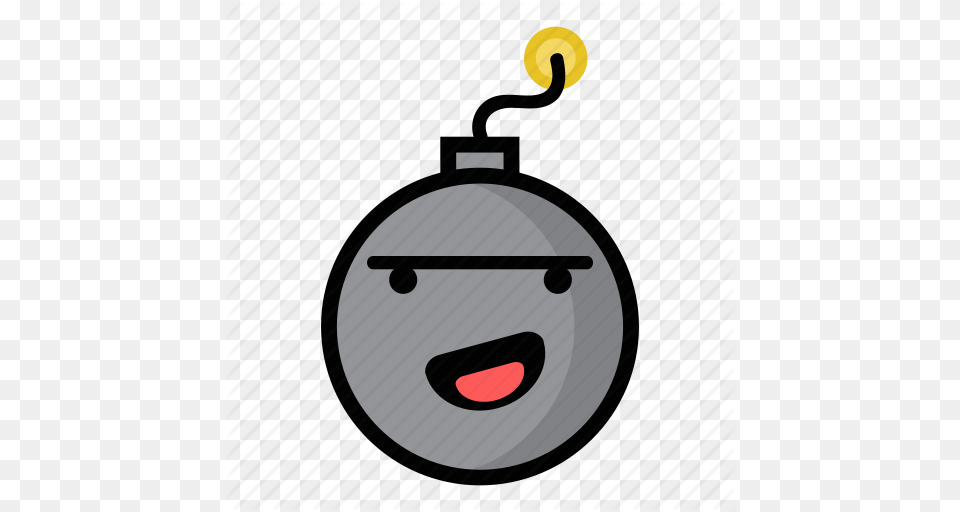 Bomb Boom Dynamite Explode Happy Smiling Weapon Icon, Ammunition, Light, Blackboard Png