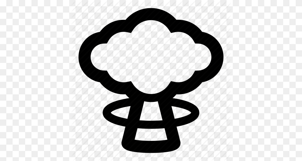 Bomb Cloud Explosion Mushroom Cloud Nuclear Radiation War Icon Free Transparent Png