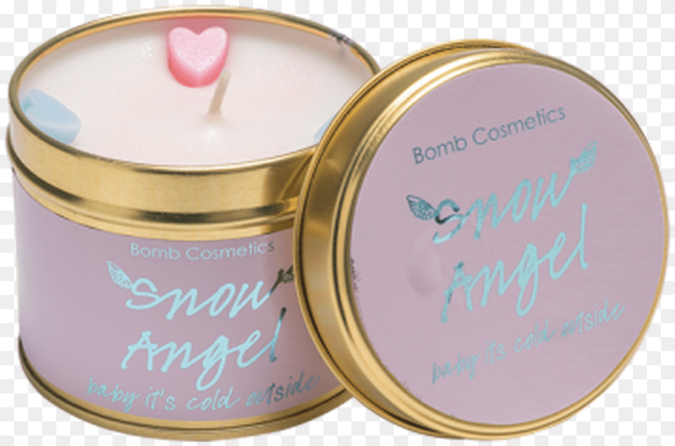 Bomb Cosmetics Candle Snow Angel, Head, Person, Face, Disk Free Png Download