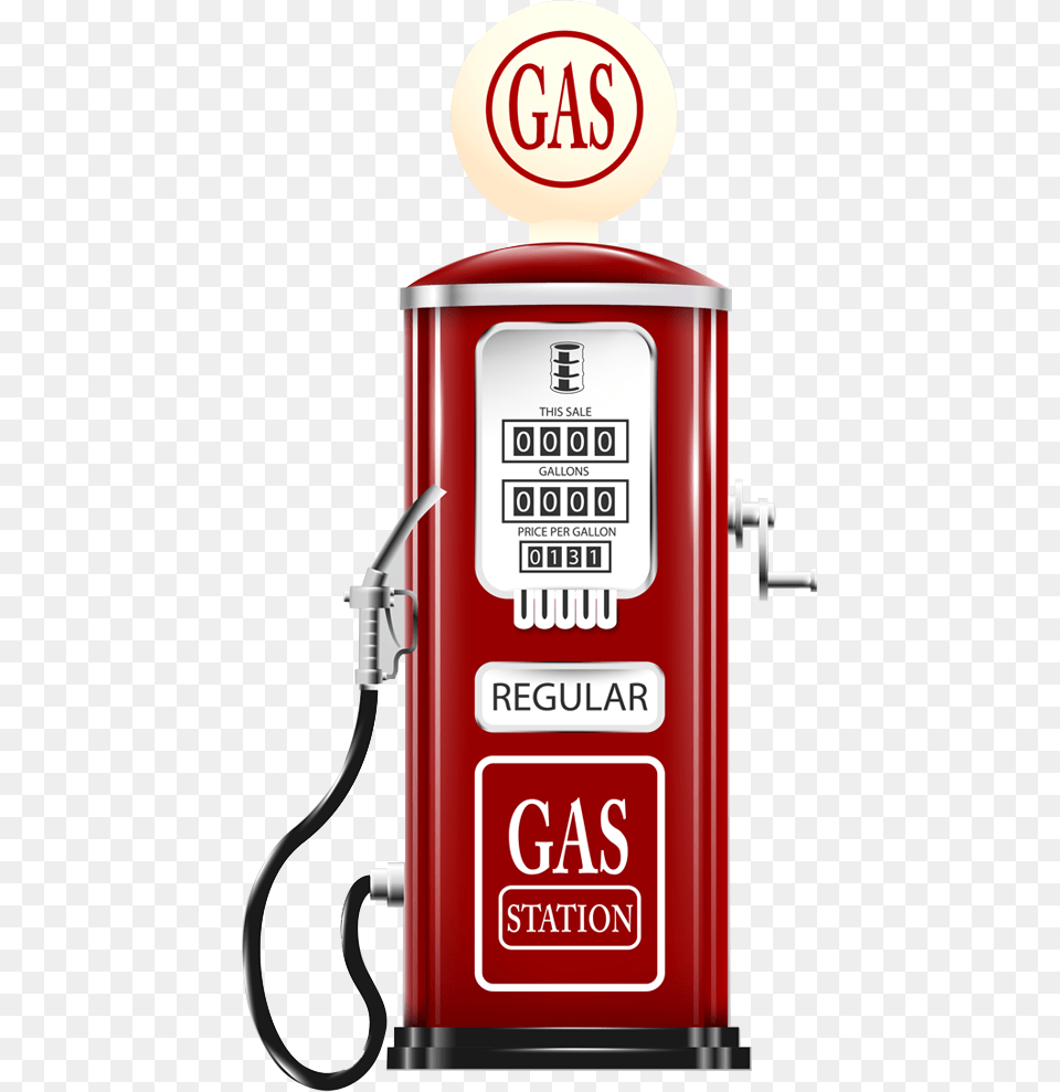 Bomba De Gasolina Retro Vetor, Gas Pump, Machine, Pump Png Image