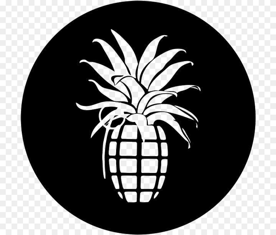 Bomba Dischi Logo, Food, Fruit, Pineapple, Plant Png Image