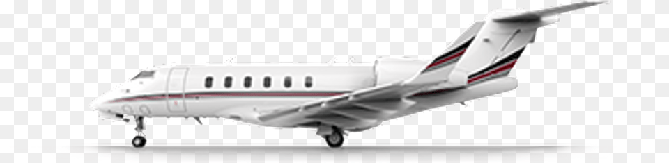 Bombardier Challenger 350 Profile, Aircraft, Airliner, Airplane, Jet Free Png Download