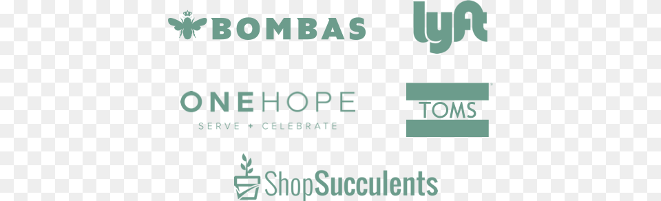 Bombas Lyft One Hope Serve And Celebrate Toms Shop Lyft, Green, Text Free Png Download
