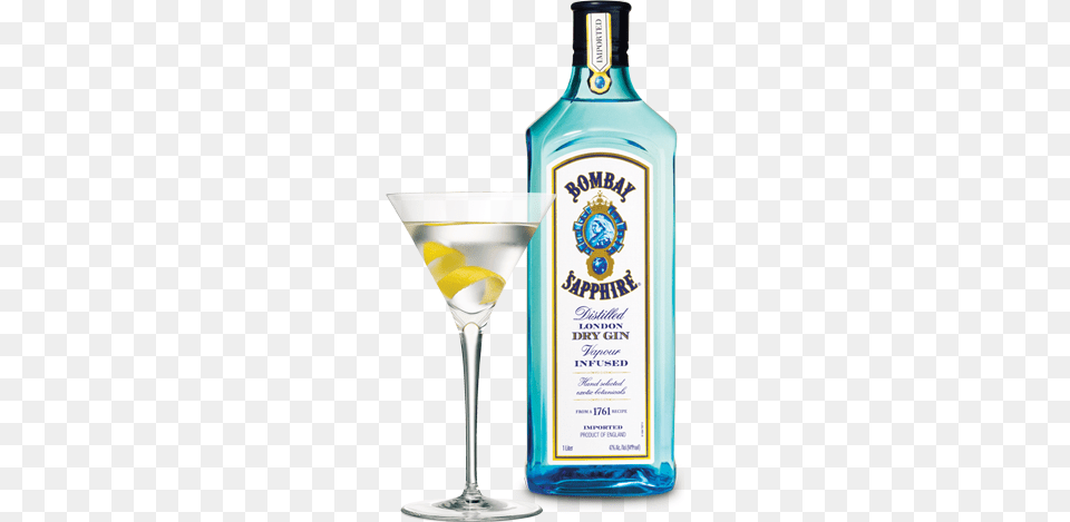 Bombay Sapphire Gin, Alcohol, Beverage, Liquor, Cocktail Free Transparent Png