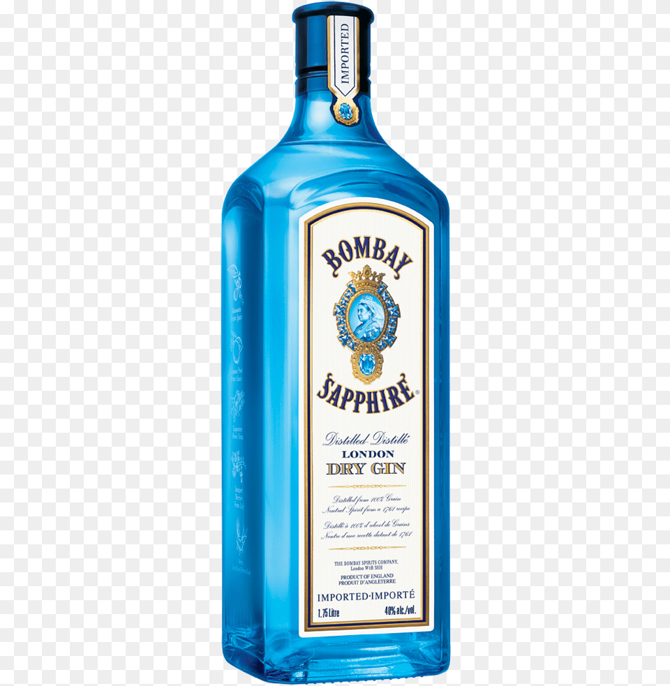 Bombay Sapphire London Dry Gin 375 Ml Bombay Alcohol Price, Beverage, Liquor, Food, Ketchup Free Transparent Png