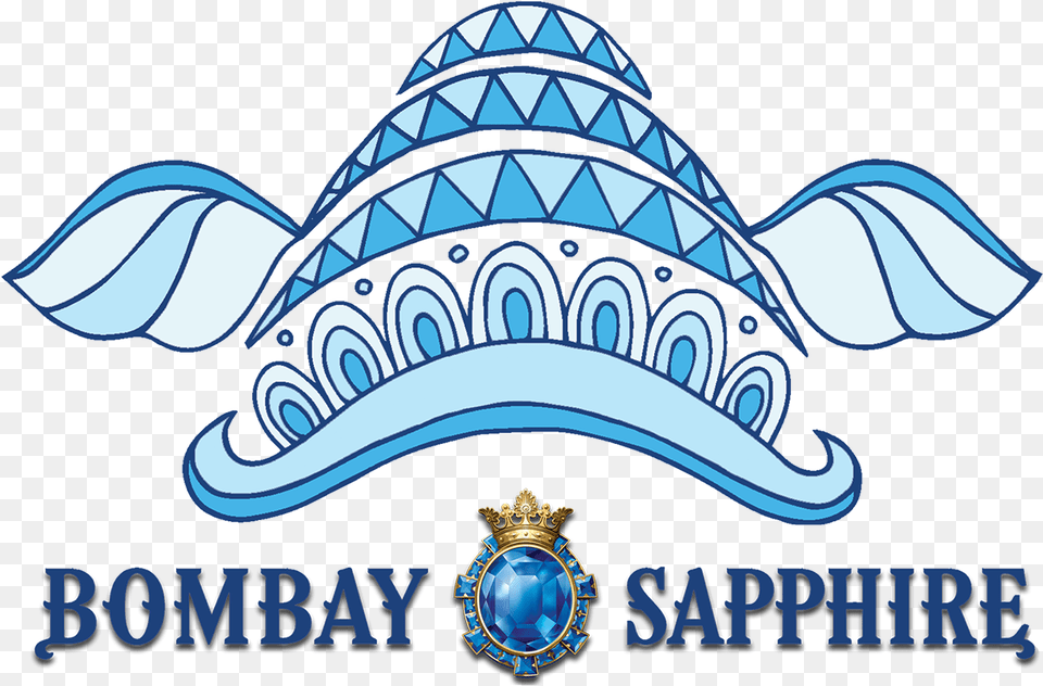 Bombay Sapphire Wallpaper Bombay Sapphire, Logo, Emblem, Symbol, Badge Free Png