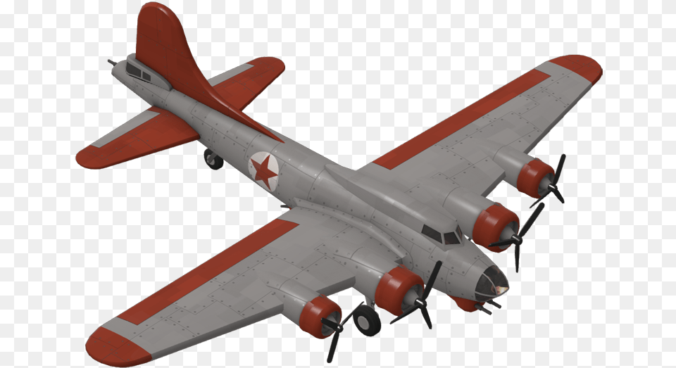 Bomber Plane Boeing B 17 Flying Fortress, Aircraft, Transportation, Vehicle, Airplane Free Png