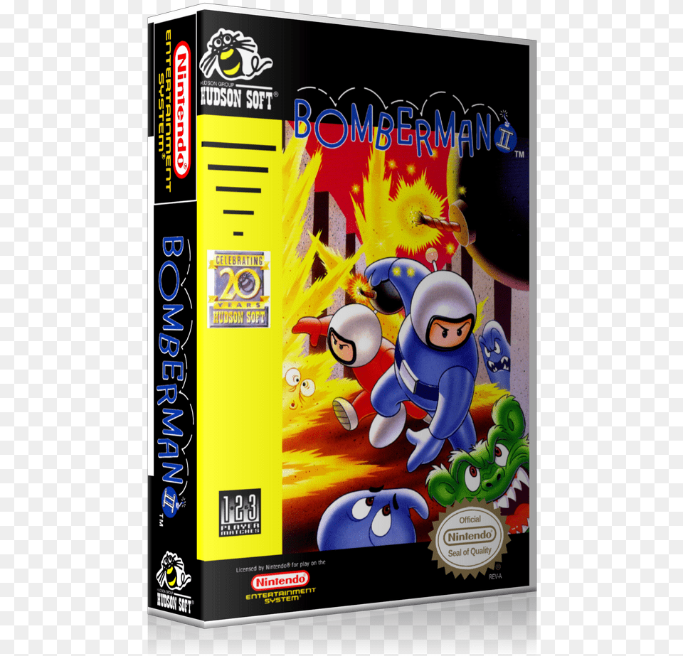 Bomberman 2 Nes, Face, Head, Person, Game Free Png Download