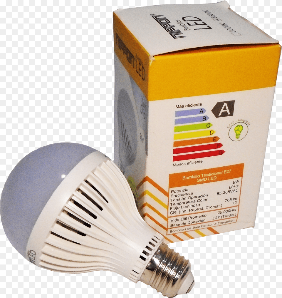 Bombillo Led 9 Watts Free Transparent Png