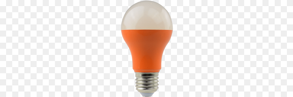 Bombillo Led A60 5 Watts Luz Naranja Incandescent Light Bulb, Electronics, Lightbulb, Bottle, Shaker Png