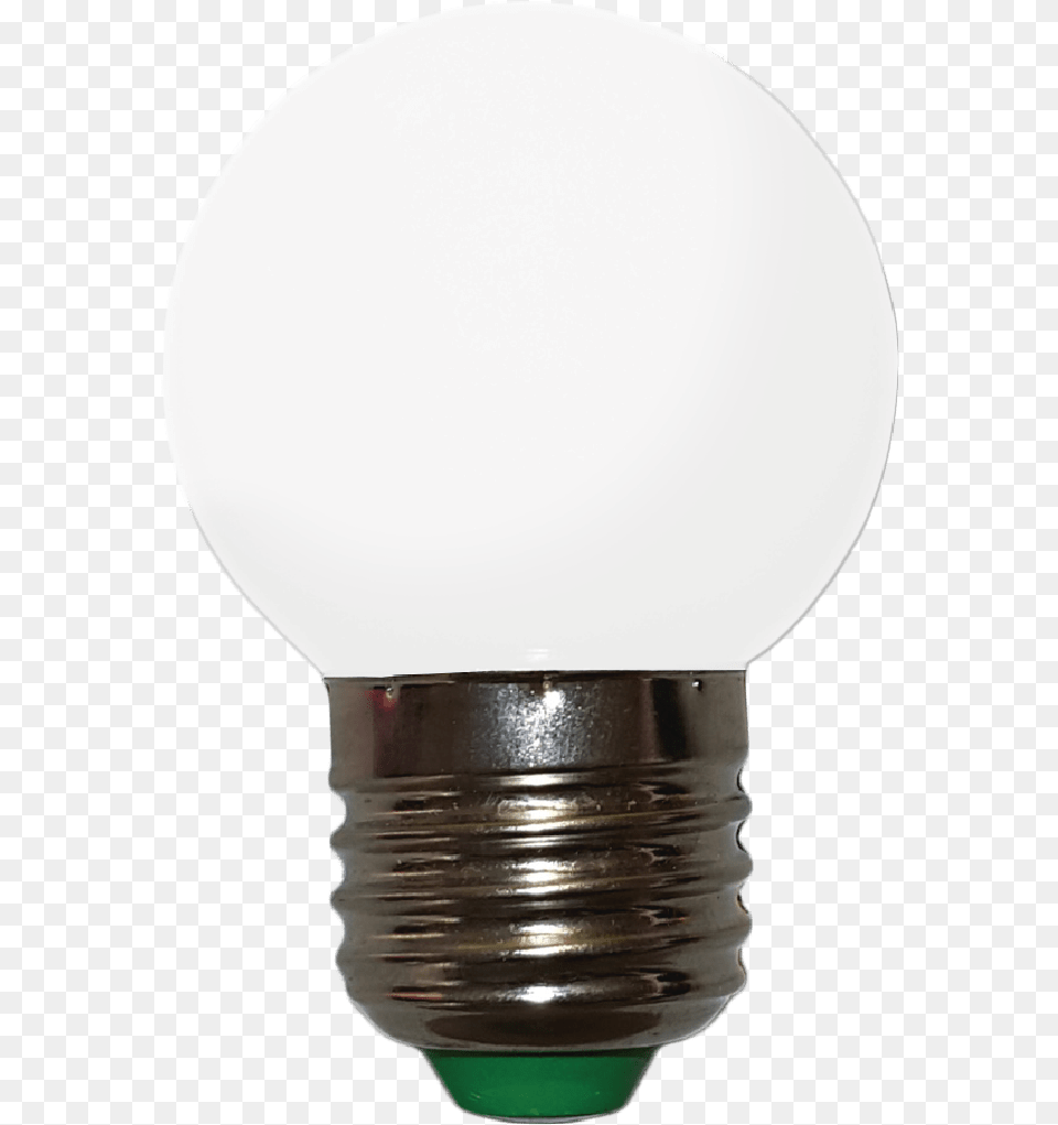Bombillo Tipo Ping Pong Blanco Filamento Micro Led Incandescent Light Bulb, Lightbulb Png Image
