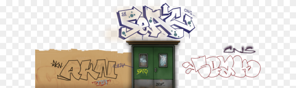 Bombing Of Brick Wall In Bushwick In New York By Tribe Wall, Art, Graffiti, Text, Handwriting Free Png Download