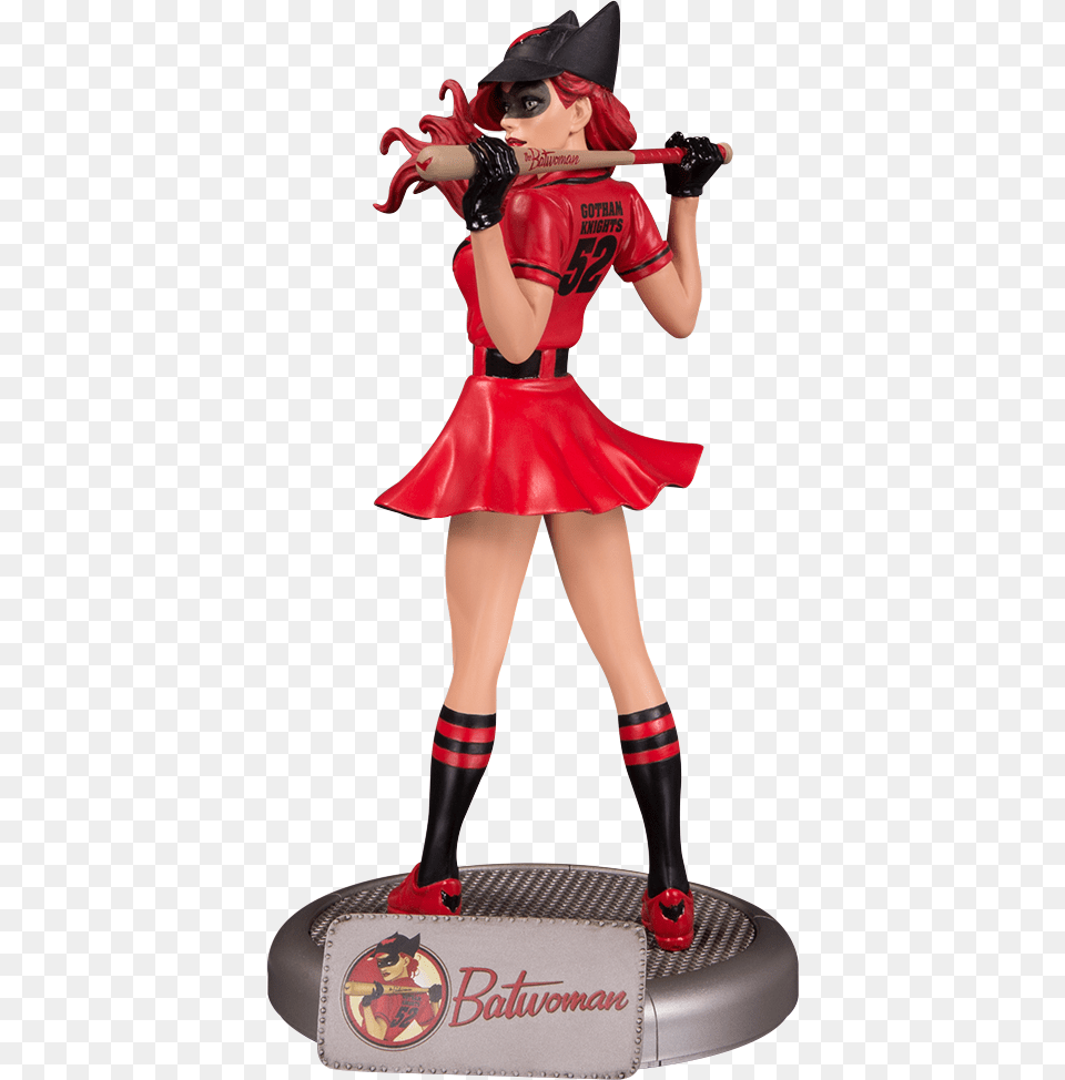 Bombshell Batwoman Statue, Footwear, Shoe, Clothing, Person Free Png