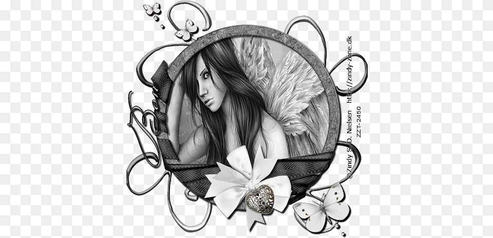 Bon Angel Drawings Of Angels, Accessories, Adult, Book, Female Free Png Download