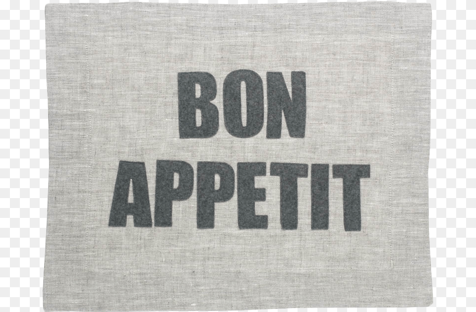 Bon Appetit Placemat Towel, Home Decor, Linen, Bag Free Png