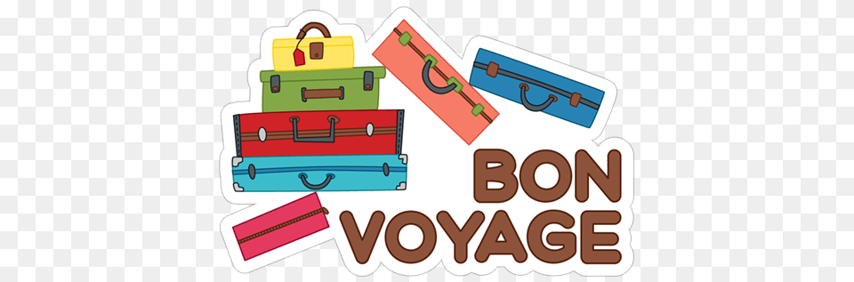 Bon Voyag, Bag, Bulldozer, Machine Free Png