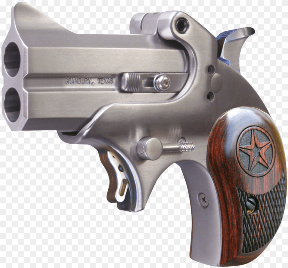 Bond Arms Bam Mini Original Derringer Single 45 Colt Bond Arms Cowboy Defender, Firearm, Gun, Handgun, Weapon Png Image