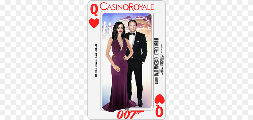Bond Cards Series Collage By Pmitchell Film, Clothing, Dress, Evening Dress, Fashion Free Png
