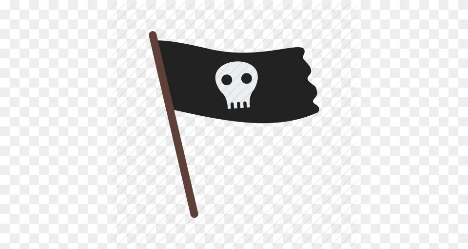 Bone Color Danger Flag Pirate Sign Skull Icon, People, Person Free Png