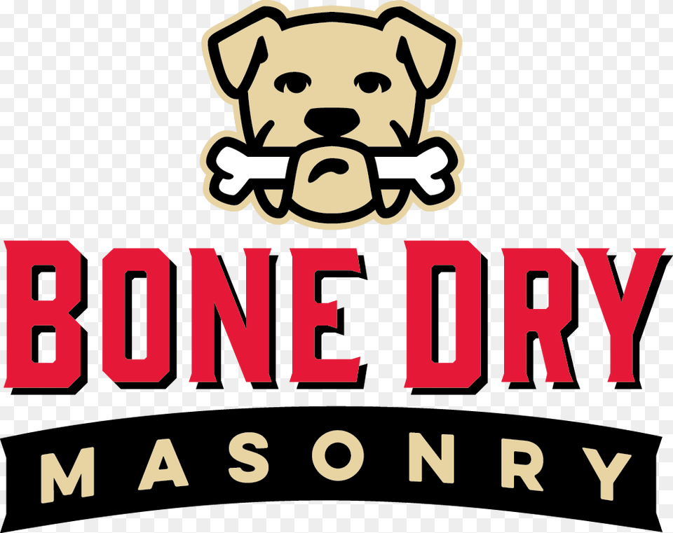 Bone Dry Masonry Logo Bone Dry Roofing, Animal, Canine, Dog, Mammal Free Png Download