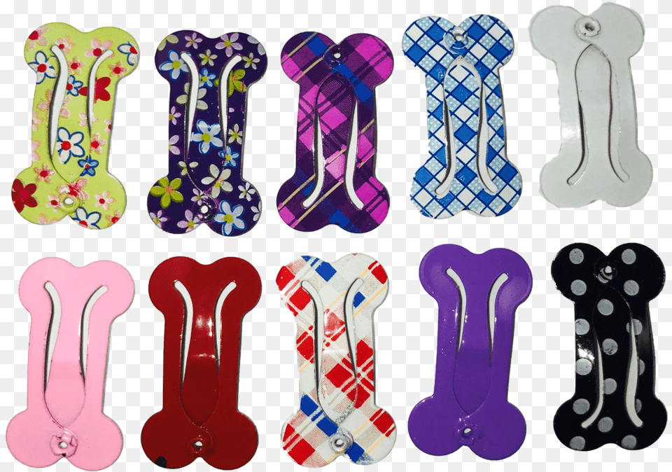 Bone Shaped Hair Clips, Clothing, Footwear, Shoe, Flip-flop Free Png