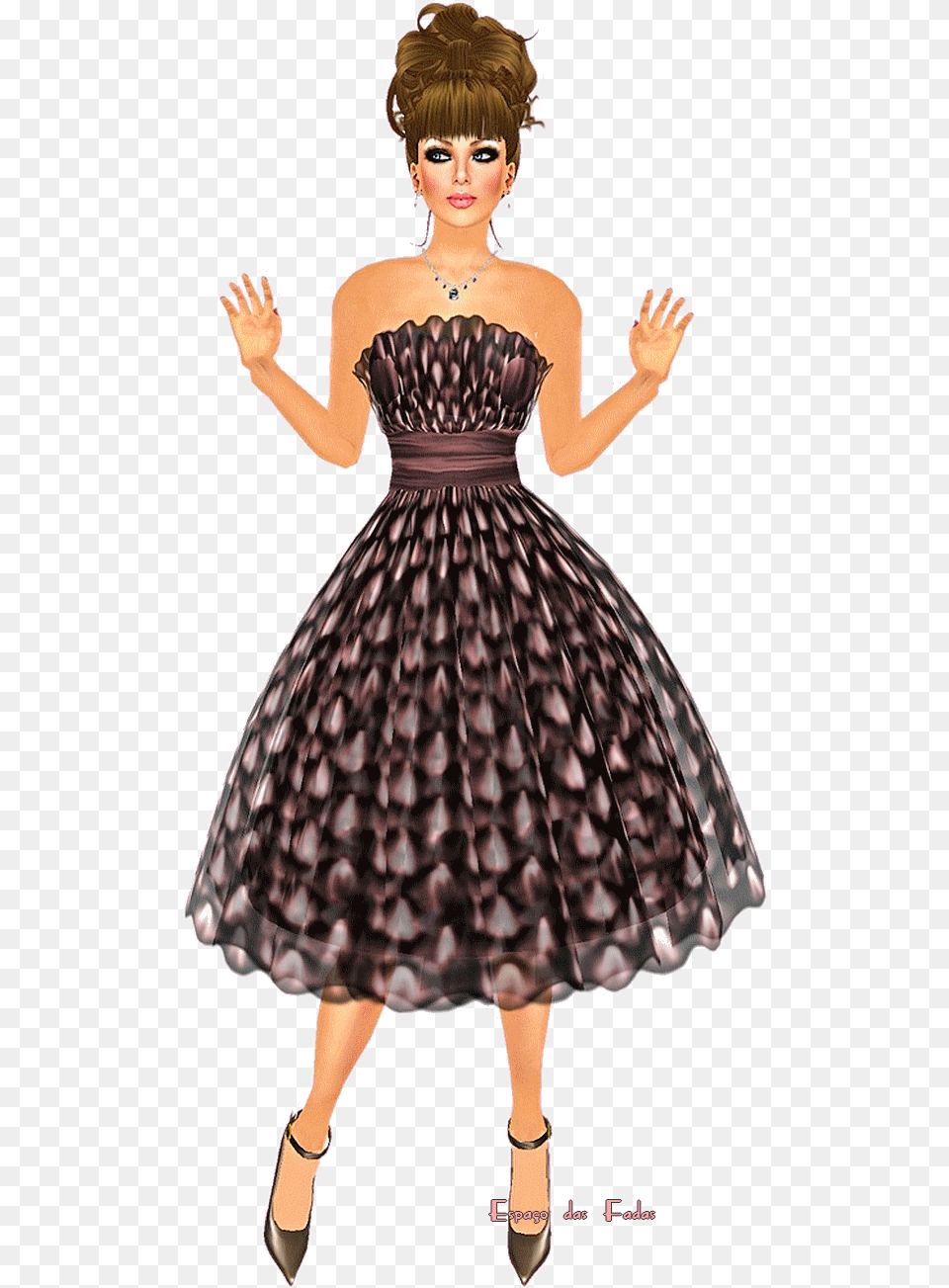 Boneca Fashion 5 Image Girl, Child, Formal Wear, Female, Evening Dress Free Png