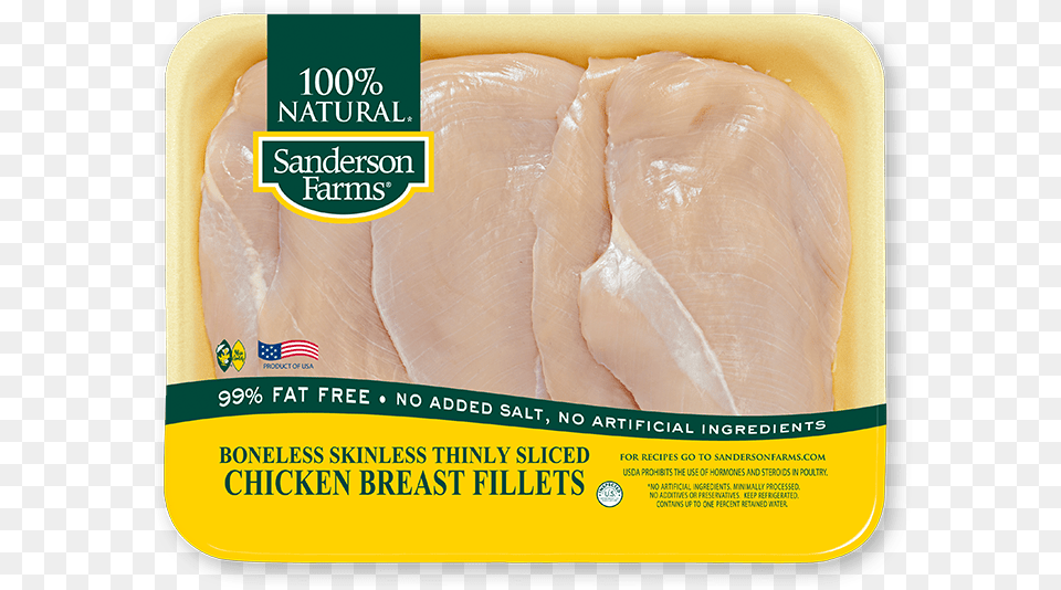 Boneless Skinless Thinly Sliced Chicken Breast Fillets 1 Lb Boneless Skinless Chicken Thighs, Blade, Cooking, Knife, Weapon Free Png