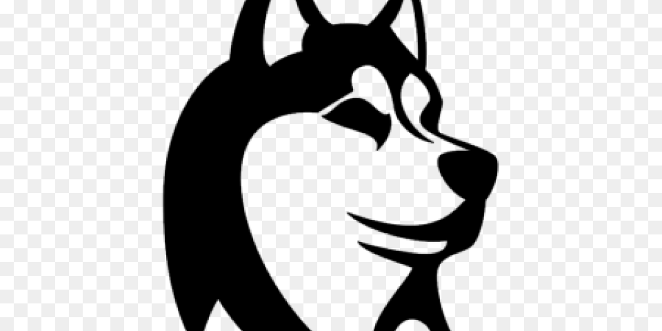 Bones Clipart Husky, Gray Png