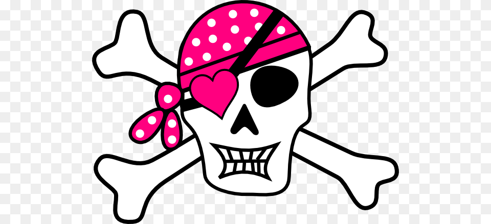 Bones Clipart Pink, Person, Pirate, Device, Grass Free Transparent Png