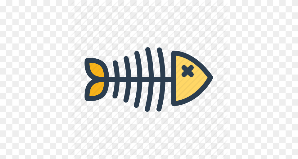 Bones Dead Fish Pollution Trash Icon, Blackboard, Weapon Png Image