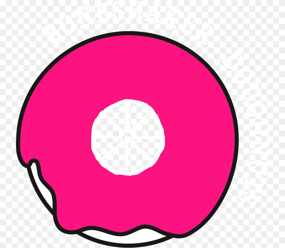 Boneshaker Doughnuts Paris Circle, Purple, Spoke, Machine, Logo Free Png