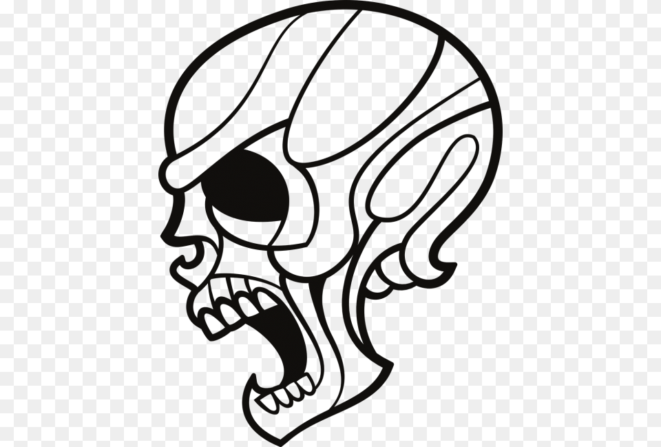 Boneshuman Vector Graphics Skull Lineart Public Domain, Accessories, Art, Helmet, Ornament Free Transparent Png