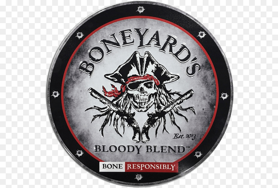 Boneyard Jenkinz Metal Sign Wall Clock, Emblem, Symbol Png Image