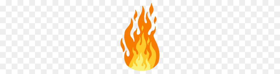 Bonfire, Fire, Flame, Person Png Image