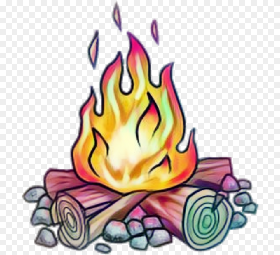 Bonfire Clipart Campfire Clipart, Fire, Flame, Baby, Person Png Image