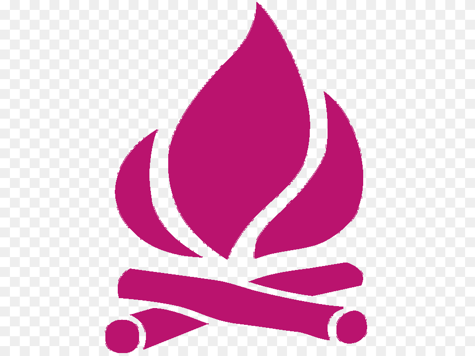 Bonfire Clipart Transparent, Purple, Leaf, Plant, Art Png Image