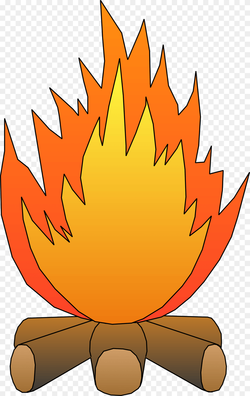 Bonfire Cliparts Black, Leaf, Plant, Fire, Flame Free Transparent Png